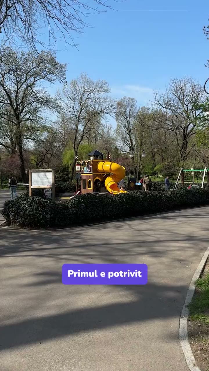 Tur video: Parcul Cișmigiu București